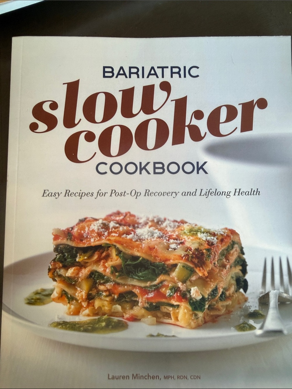 Bariatric Slow Cooker Cookbook - White Cover